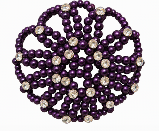 Crystal Pearl Hair/Bun Net