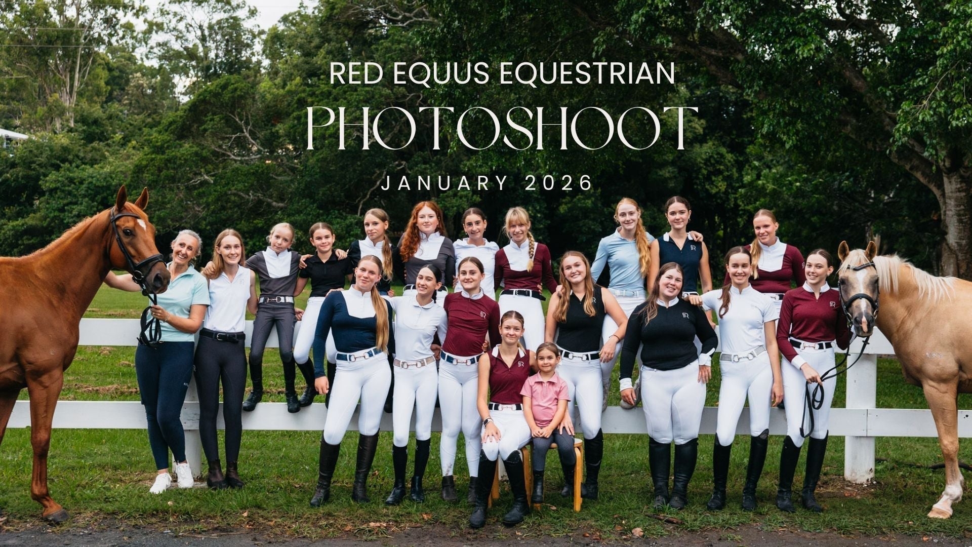 Red Equus Equestrian Fashion PhotoShoot - Behind The Scenes.