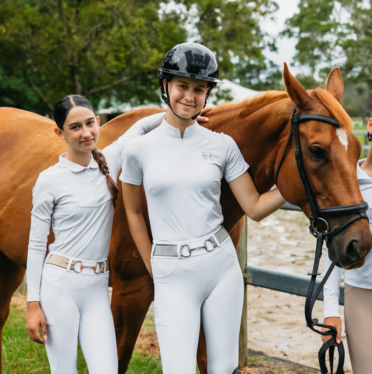 White Long Sleeve Show Shirt Comp Bundle