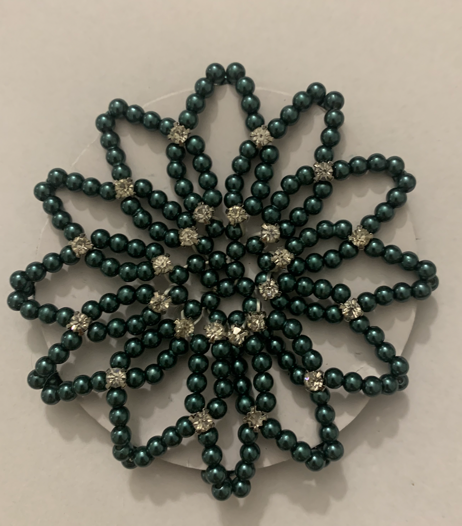 Crystal Pearl Hair/Bun Net