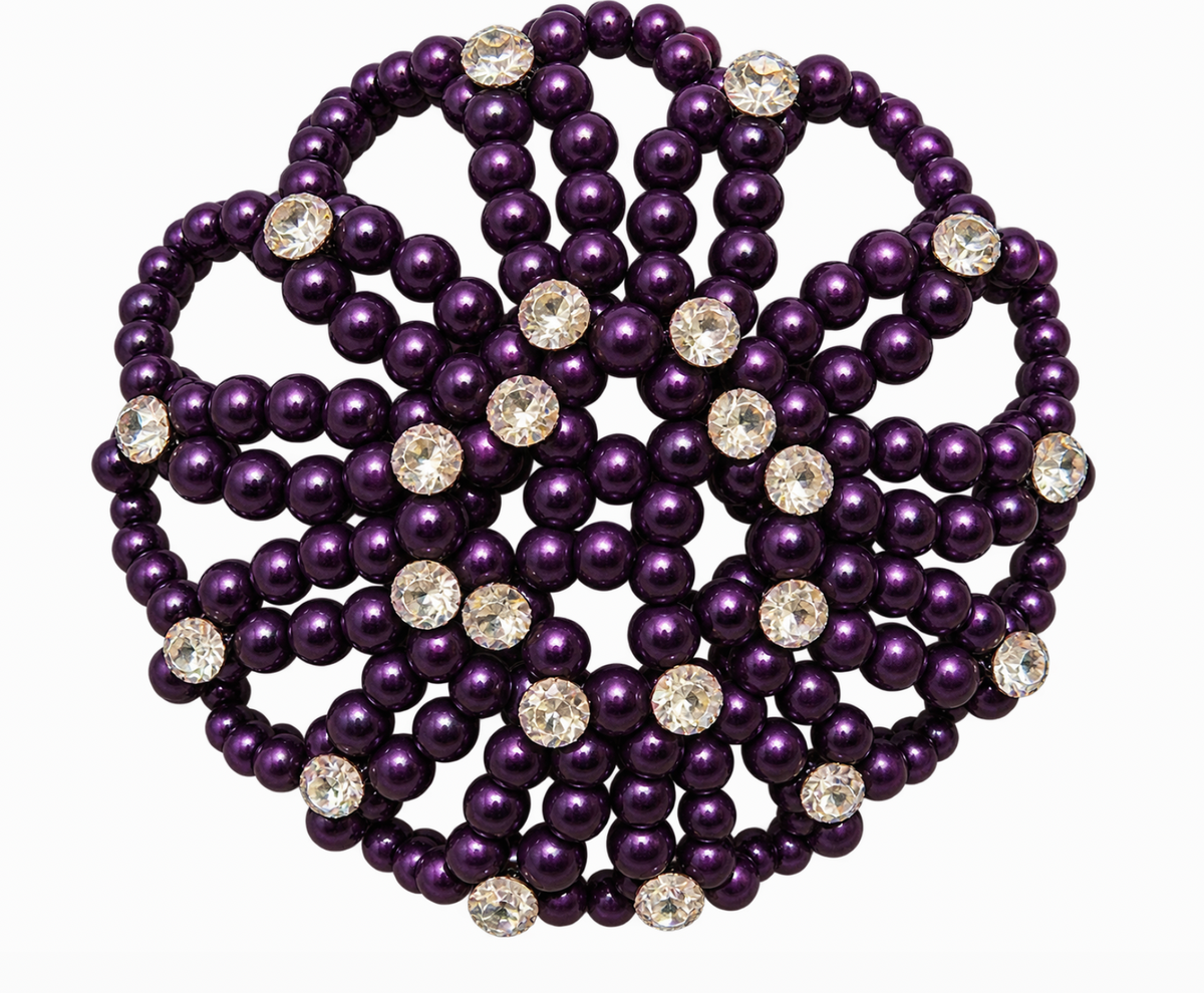 Crystal Pearl Hair/Bun Net