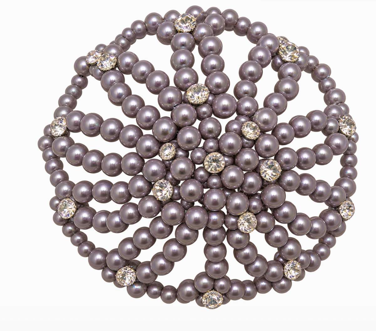 Crystal Pearl Hair/Bun Net