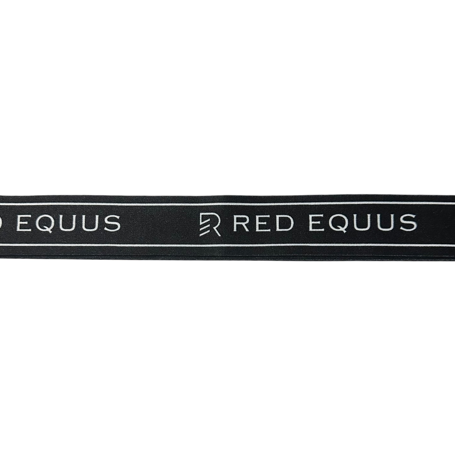 RED EQUUS Snaffle Bit Belt in Black